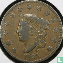 United States 1 cent 1835 (type 2) for sale