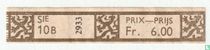 Sie 10B 2933 - Prix-Prijs Fr. 6.00
