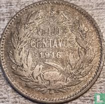 Chile 20 centavos 1916