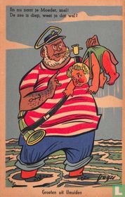 En nu naar je Moeder, snel! De zee is diep, weet je dat wel?