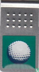 Logo groen wit [Golfbal]