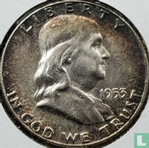 United States ½ dollar 1953 (without letter)