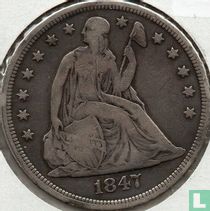 États-Unis 1 dollar 1847