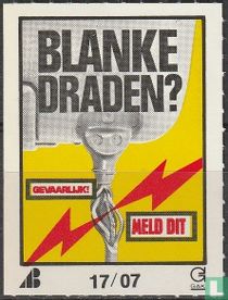 Blanke draden? Gevaarlijk! Meld dit
