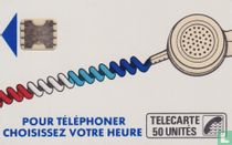 Pour téléphoner choisissez votre heure