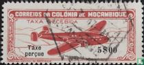Airplane with overprint Taxe Percue for sale