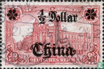 Post Office Berlin inschrift DEUTSCHES REICH, with imprint