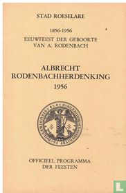 Albrecht Rodenbachherdenking 1956