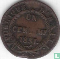 Haïti 1 centime 1831
