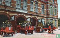 Amsterdamsche Brandweer - Uitrijden automobielen