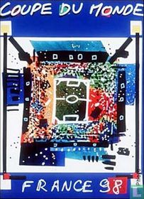 Affiche Coupe du Monde 1998 télécartes catalogue
