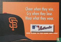 Authentic "Cheer when they win"
