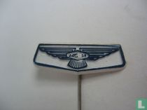 Jaguar [blauw op wit]