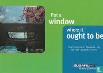 Subaru "Put a window..."