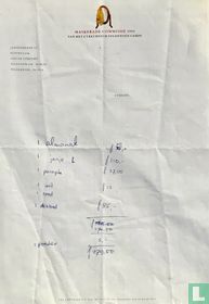Schrijfpapier Maskerade Cie USC