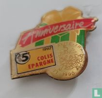 Anniversaire colis épargne 1992