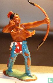 Indien avec arc