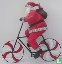 Wind bike with Santa on it