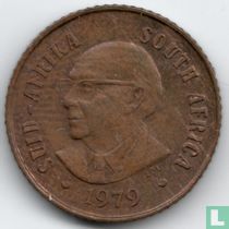 Afrique du Sud 1 cent 1979 "The end of Nicolaas Johannes Diederichs' presidency"