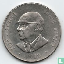 Afrique du Sud 1 rand 1979 "The end of Nicolaas Johannes Diederichs' presidency"