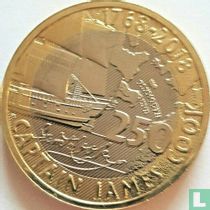 Royaume-Uni 2 pounds 2018 "250th anniversary of Captain Cook's voyage of discovery"
