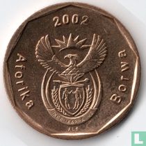 Afrique du Sud 50 cents 2002 "10 years of South African football team - Bafana Bafana"