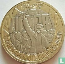 United Kingdom 2 pounds 2020 "75th anniversary of VE Day"