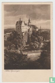 Deutschland Baden-Württemberg Sigmaringen Schloss 1928 Postkarte Ansichtskarte Postcard