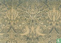 'Dove and Rose' silk and wool wall hangings (c. 1893) at Wightwick Manor, Wolverhampton