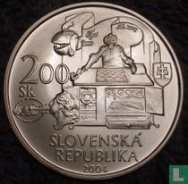 Slovaquie 200 korun 2004 "200th anniversary Death of Wolfgang von Kempelen"
