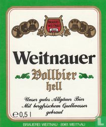 Weitnauer Vollbier Hell