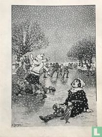 Gevallen op het ijs.