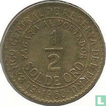 Peru ½ sol de oro 1960