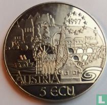 Oostenrijk 5 ECU 1997 "Frans Schubert"