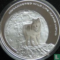 Mongolia 500 tugrik 2003 (PROOF) "Wolf"