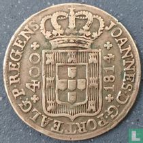 Portugal 400 réis 1814