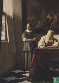 Briefschreiberin und Dienstmagd, um 1670