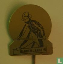 Handen-Arbeid Aap [Goud]