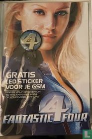 Fantastic Four led sticker voor GSM