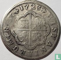Spain 2 reales 1723 (S)