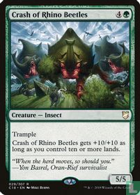 Crash of Rhino Beetles