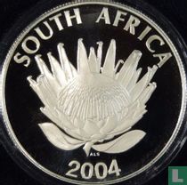 Afrique du Sud 1 rand 2004 (BE) "10th anniversary of South African Democracy"