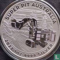 Australië 1 dollar 2022 "Super Pit Australia"