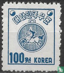 Nationale Symbole gezähnt