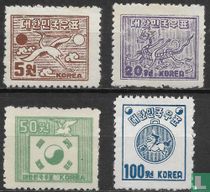 Nationale Symbole gezähnt