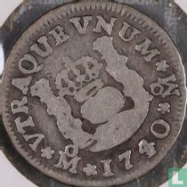 Mexico ½ real 1740