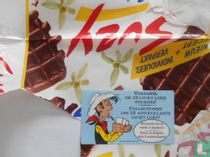 Suzy - Verzamel de 12 Lucky Luke stickers