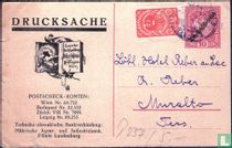 Postkarte mit Antwortkarte