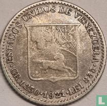 Vénézuela 25 centimos 1921