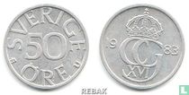 Schweden 50 Öre 1983 kaufen